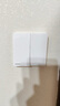 西門(mén)子（SIEMENS） 【清單報(bào)價(jià)】睿致白開(kāi)關(guān)插座無(wú)邊框大面板  家用墻壁86型 雙開(kāi)單控開(kāi)關(guān) 曬單實(shí)拍圖