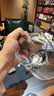 不拙公道杯玻璃茶海分茶器功夫玻璃大號(hào)茶道茶具配件 L把木離公道杯 曬單實(shí)拍圖