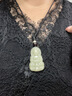 胖東來(lái)品質(zhì)真品和田玉自在觀音吊墜男女款玉佩護(hù)身符掛墜玉石玉牌 青玉觀音/尺寸約40*24MM優(yōu)選璽 曬單實(shí)拍圖