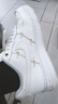 耐克NIKE板鞋女空軍一號 AIR FORCE 1運動(dòng)鞋FV3654-111帆白41 曬單實(shí)拍圖