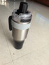 保溫杯大號大容量冰霸杯子2025新款男生巨無霸吸管水杯 銀黑影 1200ml 三飲 × 自帶茶漏 陶瓷覆層 曬單實(shí)拍圖