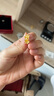 周六福黃金耳釘女足金999花卉耳飾耳針 計價(jià) 2.23g 曬單實(shí)拍圖