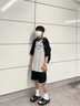嘉璐伮短褲男夏季冰絲短褲美式運動健身籃球褲子寬松男士五分褲衩 黑色冰絲短褲 2XL 建議【110-140斤】 曬單實拍圖