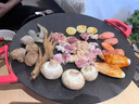 RASW【德國】電烤盤家用烤肉鍋烤肉盤無煙麥飯石圓形2-8人不粘多功能大功率烤鍋燒烤煎肉電燒烤爐 40CM 麥飯石電烤盤 1層 曬單實拍圖