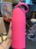 CORKCICLE.保溫杯折疊吸管杯不銹鋼車載大容量高顏值拎拎水杯 玫紅色890ml 曬單實拍圖