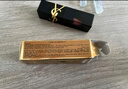 圣羅蘭（YSL）黑管鏡面愛(ài)心唇釉440口紅滋潤化妝品生日禮物女送女友 曬單實(shí)拍圖