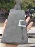疆科適用vivo Y300GT手機(jī)殼全包翻蓋皮套新款膚感羊巴皮防摔殼商務(wù)高檔輕奢便攜式支架可插卡磨砂外殼 vivo Y300GT【石墨灰】 全包翻蓋皮套【配掛繩】 曬單實(shí)拍圖