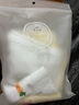 潔麗雅卡通印花純棉A類嬰兒童巾洗臉洗澡面巾一面紗布一面毛圈小毛巾4條 曬單實(shí)拍圖