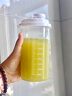 USER JOY冷萃杯冷水杯隨手杯冰箱冷水壺大容量家用夏日外帶便攜2025新款 3個裝【帶刻度】可微波可蒸煮 加熱蒸煮時需開蓋 曬單實(shí)拍圖