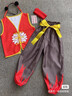古妮婭哪吒衣服套裝演出服 魔童降世同款表演演出服 哪咤服套裝（九件套） 110 （全套道具） 曬單實拍圖
