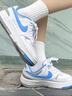 耐克NIKE緩震板鞋女空軍一號 AIR FORCE 1運動鞋DZ1847-400藍白38 曬單實拍圖
