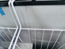妮雪超市冰柜商用展示柜臥式冰柜商用冷柜冷藏冷凍柜雪糕柜保鮮柜冰糕柜冰淇淋柜圓弧玻璃 198銅管雪糕柜貼畫版52x59x83 曬單實拍圖