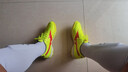 美津濃（MIZUNO）男女專業(yè)防滑AS碎釘足球鞋 MORELIA II PRO AS 45/黃色/珊瑚色/銀色 43 (280mm) 曬單實拍圖