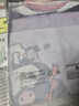 戴維貝拉（DAVE＆BELLA）女童七分褲2025新款夏裝兒童闊腿褲洋氣女寶寶休閑褲小童褲子童裝 藍鈴草【現貨】 140 cm（建議身高130-140cm） 曬單實(shí)拍圖