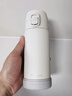 AILUKI日本保溫杯帶吸管水杯女生高顏值316不銹鋼便攜新 綠色-400ml【316不銹鋼-彈蓋帶吸 曬單實(shí)拍圖