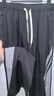 柏樂迪13初中學(xué)生夏季薄款冰絲長褲子12歲男孩15青少年大童速干運(yùn)動(dòng)衛(wèi)褲 K617黑色   高品質(zhì) 160 M 85-105斤左右 曬單實(shí)拍圖