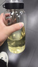 天喜玻璃杯大容量水杯男士泡茶杯一鍵開茶水分離杯子1000ml節(jié)日禮物 曬單實(shí)拍圖