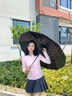 明佳匠全自動雨傘大號加固加厚結實抗風遮陽雙人男女黑膠防曬折疊晴雨傘 【288骨】全自動雨傘-曜石黑 【加大超固-晴雨兩用-防水防曬】 曬單實拍圖