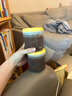 樂(lè )扣樂(lè )扣密封罐咖啡豆儲存罐便攜奶粉盒子食品收納盒堅果零食罐糖罐香料盒 圓形250ml*2-無(wú)掛勺【透明款】 曬單實(shí)拍圖