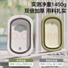 iuu嬰兒洗澡盆兒童浴盆大號(hào)寶寶可折疊可坐可躺浴架臉盆套餐 【北歐灰】浴盆+可調(diào)節(jié)浴架+臉盆 材質(zhì)：食品級(jí)PP原料，無(wú)添加回料 曬單實(shí)拍圖