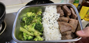 cuitisan酷藝師抗菌不銹鋼飯盒保鮮盒大容量食品級(jí)收納密封盒防漏學(xué)生飯盒 花神方形飯盒7號(hào) 1100ml 曬單實(shí)拍圖