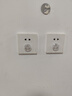 JCZS兒童防觸電插座保護(hù)蓋嬰兒寶寶插頭插孔安全塞插板開(kāi)關(guān)電源保護(hù)套 12個(gè)裝 透明旋轉(zhuǎn)鎖 曬單實(shí)拍圖