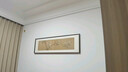 萱木堂文征明床頭畫(huà)臥室裝飾畫(huà)新中式現代客廳壁畫(huà)茶室書(shū)房禪意花卉掛畫(huà) 《玉蘭圖》 成品寬158cm*高50cm 北美黑胡桃（榫卯圓角） 曬單實(shí)拍圖