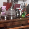 開品 全自動底部上水感應(yīng)續(xù)水電熱水壺 家用辦公茶具套裝燒水消毒茶臺 可嵌入式玻璃燒水壺茶桌一體 1L 黑色尺寸20X37CM 燒水煮杯 桶水款 曬單實(shí)拍圖