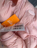 雪中飛【壓膠工藝】兒童羽絨服新款男女童秋冬季輕薄保暖外套 粉色 140 曬單實拍圖