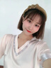 雅鹿小個(gè)子睡衣女夏季冰絲短袖7分褲2025年新款真 絲薄款夏天家居服 香檳色 淺 L 100-120 曬單實(shí)拍圖