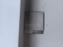 洛蒙特（Lomant）地插86型平推式地面插座超薄滑蓋不銹鋼防水墻壁暗盒地插盒銀色 五孔 曬單實(shí)拍圖