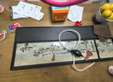 萬(wàn)毓 茶盤(pán)國畫(huà)石烏金石高端茶臺整塊天然原石茶海輕奢簡(jiǎn)約家用辦公 80*30*3（cm）單茶盤(pán) 曬單實(shí)拍圖