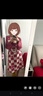 莫代爾春秋季長袖睡裙女款秋款睡衣仿棉夏天款2025新款家居服大碼 LX-16847 XL 曬單實拍圖