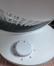 夏普（SHARP)小風(fēng)鈴空氣循環(huán)扇電風(fēng)扇家用小型桌面臺(tái)式宿舍臥室辦公室靜輕音抑菌扇葉搖頭臺(tái)扇PJ-CA230B-A 曬單實(shí)拍圖