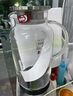 青蘋果耐熱冷水壺1.95升 可加熱茶水分離圍爐煮茶壺 大容量玻璃涼水壺  曬單實拍圖