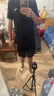 安踏（ANTA）冰絲速干運(yùn)動(dòng)套裝男2025夏季新款透氣短袖t恤男休閑健身跑步服飾 1204-2基礎(chǔ)黑/基礎(chǔ)黑 M/170 適合100-120斤 曬單實(shí)拍圖