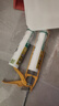 瓦克（WACKER）DA防霉玻璃膠廚衛(wèi)密封膠防水美容膠中性硅膠馬桶封邊膠水淺灰1支 曬單實拍圖