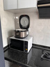 美的（Midea）微波爐家用小型20升轉(zhuǎn)盤加熱 智能菜單 一鍵解凍 殺菌電子除味 薄膜按鍵（M1-L213C） 曬單實拍圖