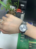 浪Longines手表女士琴時尚機械表十大品牌防水夜光鎢鋼適用男女表 L3137本色白面-女款 送手鏈皮表帶 曬單實拍圖