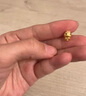 周大福SOINLOVE萌寵小金龍小金蛇黃金轉(zhuǎn)運(yùn)珠配手繩 VR1429七夕 曬單實(shí)拍圖