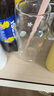星巴克夏日櫻花粉奶瓶玻璃吸管杯耐高溫牛奶果汁桌面喝水節(jié)日送禮辦公 500ml 曬單實拍圖