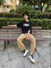 回力男鞋夏季大網(wǎng)孔透氣運(yùn)動(dòng)鞋男鏤空潮流百搭休閑網(wǎng)面鞋子輕便健步鞋 白/黑/金 42 【男款】 曬單實(shí)拍圖