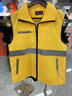 妙歌外賣黃色反光工作服馬甲定制印logo同城配送物流運(yùn)輸工裝拉鏈背心 A款【升級(jí)款反光條馬甲】黃色 2XL 曬單實(shí)拍圖