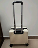 SUKESI行李箱次日達(dá)輕便小型登機(jī)箱結(jié)實(shí)耐用旅行箱學(xué)生萬(wàn)向輪密碼拉桿箱 氣質(zhì)香檳 18英寸 3節(jié)拉桿 曬單實(shí)拍圖