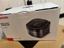 東芝（TOSHIBA）真空沁米炊壓力多段IH電飯煲3-4人柴火飯 3L真空鎖鮮 5mm原裝進(jìn)口鍛造銅釜電飯鍋 RC-10ZWSC 曬單實(shí)拍圖