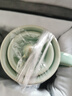 宋蘊(yùn)青瓷茶壺手執(zhí)壺高端仿宋貴妃壺綠茶專用新中式茶壺泡茶單壺禮盒裝 (宋蘊(yùn))青瓷瓜棱執(zhí)壺 330ml 曬單實(shí)拍圖