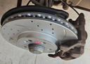 霍尼韋爾（Honeywell）高碳打孔劃線剎車前盤適用奧迪A4/A4L 曬單實拍圖
