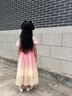 芭米諾漢服女童夏款連衣裙六一公主古裝夏季兒童國風唐裝襦裙 粉色  140 曬單實拍圖