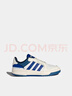 adidas ENTRAP美式校園風(fēng)低幫運動(dòng)板鞋少年感復古籃球鞋阿迪達斯 白/藍   37 曬單實(shí)拍圖