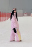 酷峰【極光】滑雪服套裝2025新款專業(yè)3L雪衣雪褲女男外套單板雙板裝備 粉躍上衣【3L單層】 M 曬單實拍圖